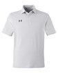 Under Armour Men's Destin Drive Striped Performance Polo white/ black_100 OFFront