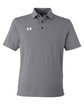 Under Armour Men's Destin Drive Striped Performance Polo black/ white_001 OFFront