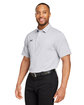 Under Armour Men's Destin Drive Striped Performance Polo white/ black_100 ModelQrt