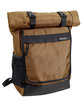 Dri Duck Ballistic Nylon Roll Top Backpack saddle/ black ModelQrt