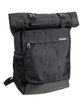 Dri Duck Ballistic Nylon Roll Top Travel Laptop Backpack black/ black ModelQrt