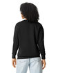 Comfort Colors Unisex Lightweight Cotton Crewneck Sweatshirt black ModelBack