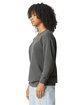 Comfort Colors Unisex Lightweight Cotton Crewneck Sweatshirt pepper ModelSide