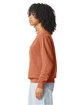 Comfort Colors Unisex Lightweight Cotton Crewneck Sweatshirt yam ModelSide
