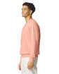 Comfort Colors Unisex Lightweight Cotton Crewneck Sweatshirt peachy ModelSide