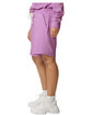 Comfort Colors Unisex Lightweight Cotton Sweat Short neon violet ModelSide