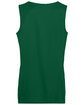 Augusta Sportswear Ladies' Wicking Polyester Reversible Sleeveless Jersey dark green/ wht ModelBack