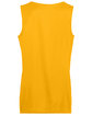 Augusta Sportswear Ladies' Wicking Polyester Reversible Sleeveless Jersey gold/ white ModelBack
