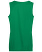 Augusta Sportswear Ladies' Wicking Polyester Reversible Sleeveless Jersey kelly/ white ModelBack