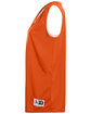Augusta Sportswear Ladies' Wicking Polyester Reversible Sleeveless Jersey orange/ white ModelSide