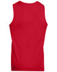 Augusta Sportswear Adult Wicking Polyester Reversible Sleeveless Jersey red/ white ModelBack