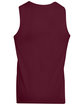 Augusta Sportswear Adult Wicking Polyester Reversible Sleeveless Jersey maroon/ white ModelBack