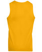 Augusta Sportswear Youth Wicking Polyester Reversible Sleeveless Jersey gold/ white ModelBack