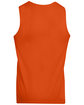 Augusta Sportswear Youth Wicking Polyester Reversible Sleeveless Jersey orange/ white ModelBack