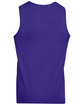 Augusta Sportswear Youth Wicking Polyester Reversible Sleeveless Jersey purple/ white ModelBack