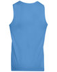 Augusta Sportswear Youth Wicking Polyester Reversible Sleeveless Jersey columb blue/ wht ModelBack