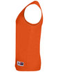 Augusta Sportswear Youth Wicking Polyester Reversible Sleeveless Jersey orange/ white ModelSide