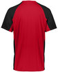 Augusta Sportswear Adult Cutter Jersey red/ black ModelBack
