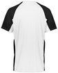 Augusta Sportswear Adult Cutter Jersey white/ black ModelBack