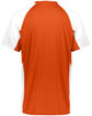 Augusta Sportswear Adult Cutter Jersey orange/ white ModelBack