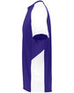 Augusta Sportswear Adult Cutter Jersey purple/ white ModelSide