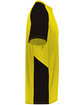 Augusta Sportswear Youth Cutter Jersey pow yellow/ blk ModelSide