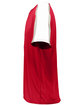 Augusta Sportswear Youth Power Plus Jersey 2.0 red/ wht/ s gry ModelSide
