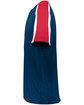 Augusta Sportswear Youth Power Plus Jersey 2.0 navy/ red/ white ModelSide