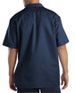 Dickies Men's Short-Sleeve Work Shirt navy ModelBack
