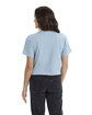 Next Level Apparel Ladies' Ideal Crop T-Shirt stonewash denim ModelBack