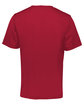 Augusta Sportswear Youth Short Sleeve Mesh Reversible Jersey scarlet/ white ModelBack
