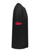 Augusta Sportswear Youth Short Sleeve Mesh Reversible Jersey black/ scarlet ModelSide