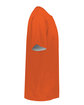 Augusta Sportswear Youth Short Sleeve Mesh Reversible Jersey orange/ white ModelSide