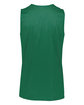 Augusta Sportswear Youth Tricot Mesh Reversible 2.0 Jersey dark green/ wht ModelBack