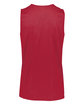 Augusta Sportswear Youth Tricot Mesh Reversible 2.0 Jersey scarlet/ black ModelBack