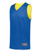 Augusta Sportswear Youth Tricot Mesh Reversible 2.0 Jersey royal/ gold ModelQrt