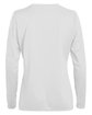 Augusta Sportswear Ladies' Wicking Long-Sleeve T-Shirt white ModelBack