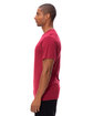 Threadfast Apparel Unisex Ultimate T-Shirt burgundy ModelSide