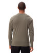 Threadfast Apparel Unisex Ultimate Long-Sleeve T-Shirt army ModelBack