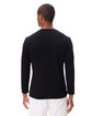 Threadfast Apparel Unisex Ultimate Long-Sleeve T-Shirt black ModelBack