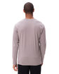 Threadfast Apparel Unisex Ultimate Long-Sleeve T-Shirt smoke ModelBack