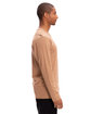 Threadfast Apparel Unisex Ultimate Long-Sleeve T-Shirt nutmeg ModelSide