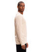Threadfast Apparel Unisex Ultimate Long-Sleeve T-Shirt sand ModelSide