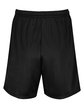 Augusta Sportswear Adult 7" Modified Mesh Short black ModelBack