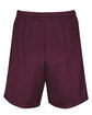 Augusta Sportswear Adult 7" Modified Mesh Short hmaroon ModelBack