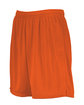 Augusta Sportswear Adult 7" Modified Mesh Short orange ModelQrt