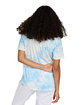 US Blanks Unisex USA Made Cloud Tie-Dye T-Shirt multicolor ModelBack