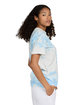 US Blanks Unisex USA Made Cloud Tie-Dye T-Shirt multicolor ModelSide