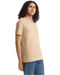 American Apparel Unisex CVC T-Shirt heather bone ModelSide