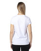 Threadfast Apparel Ladies' Ultimate CVC V-Neck T-Shirt  ModelBack